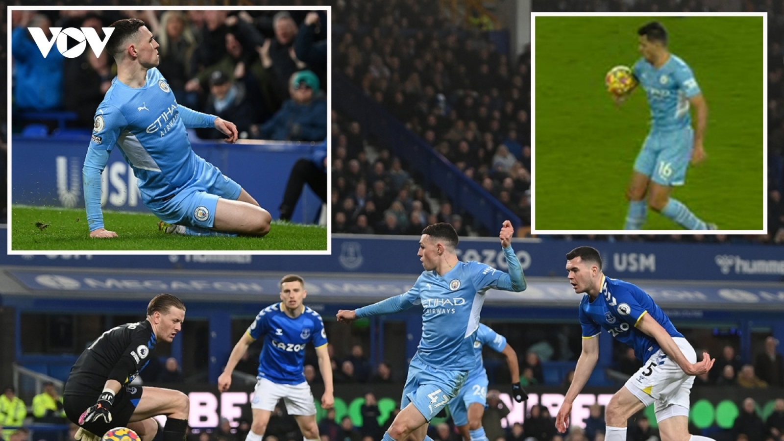 Cựu hậu vệ MU mắc sai lầm khiến Everton thua đau Man City