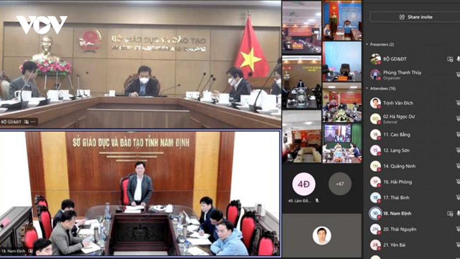Nhiều địa phương đề xuất sớm có hướng dẫn về tổ chức dạy học bán trú, cách ly học sinh F0