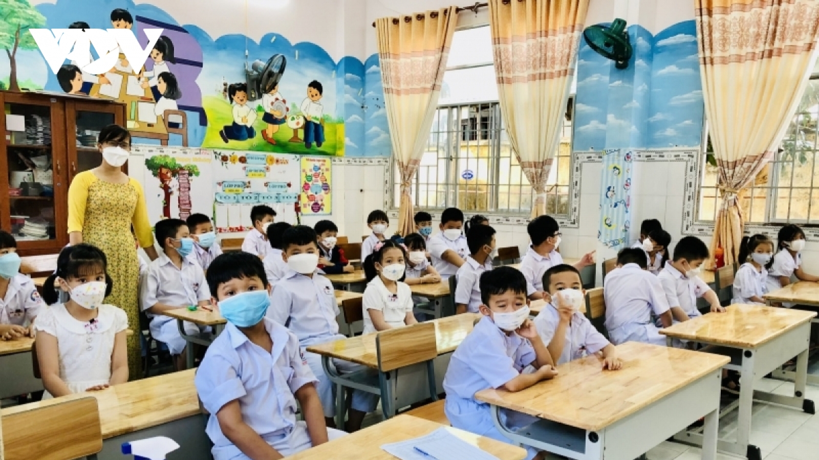 53 địa phương cho trẻ mầm non và học sinh tiểu học đến trường học trực tiếp từ hôm nay 7/2