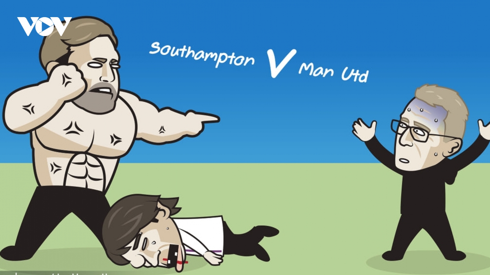 Biếm hoạ 24h: Hạ đẹp Tottenham, Southampton gửi chiến thư tới MU