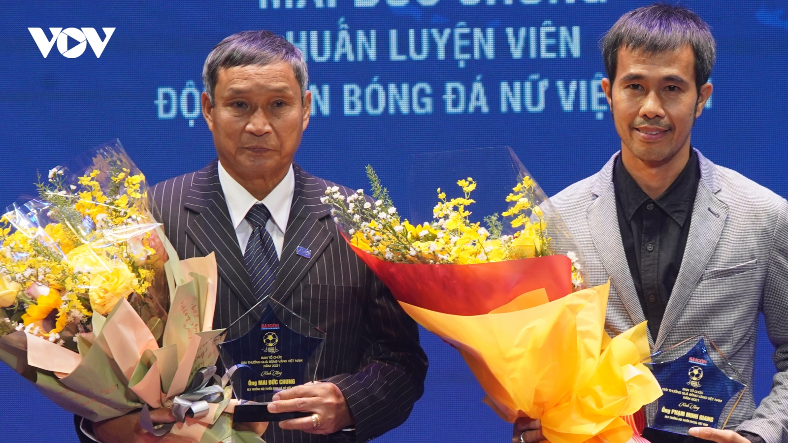 HLV Park Hang Seo, Mai Đức Chung và Phạm Minh Giang được vinh danh