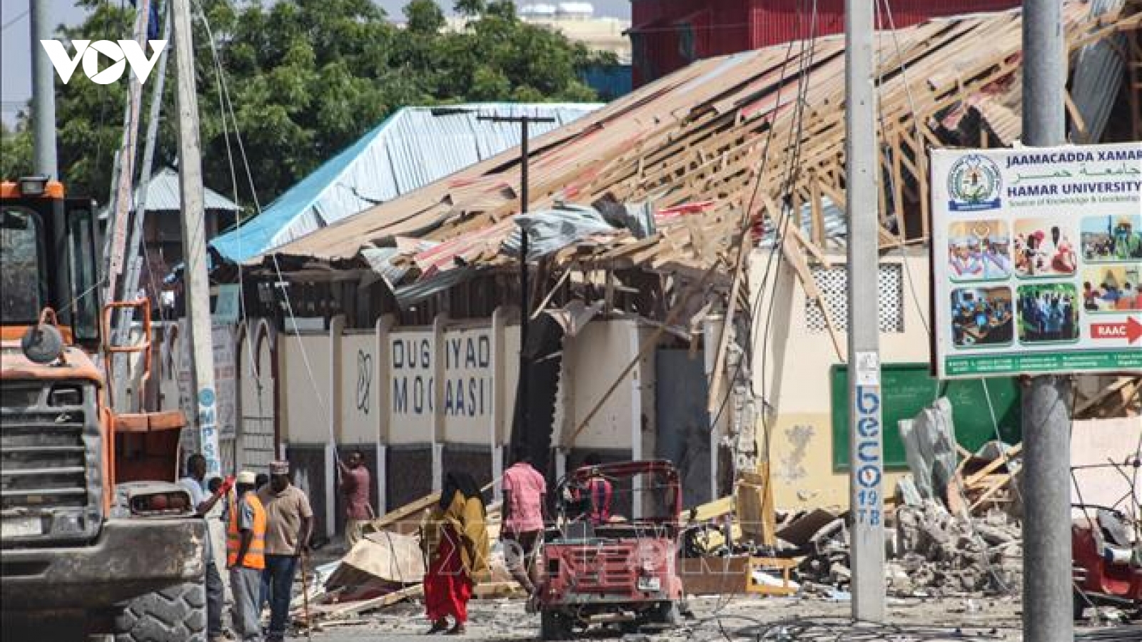 Đánh bom tự sát trước thềm bầu cử Hạ viện Somalia: Hơn 30 người thương vong