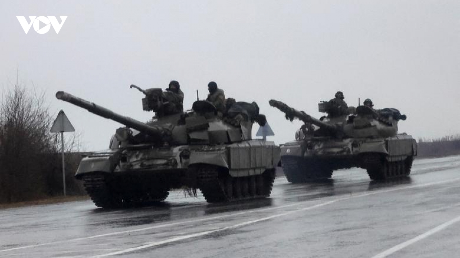 Những hình ảnh tại "điểm nóng" Ukraine sau khi Nga mở chiến dịch quân sự
