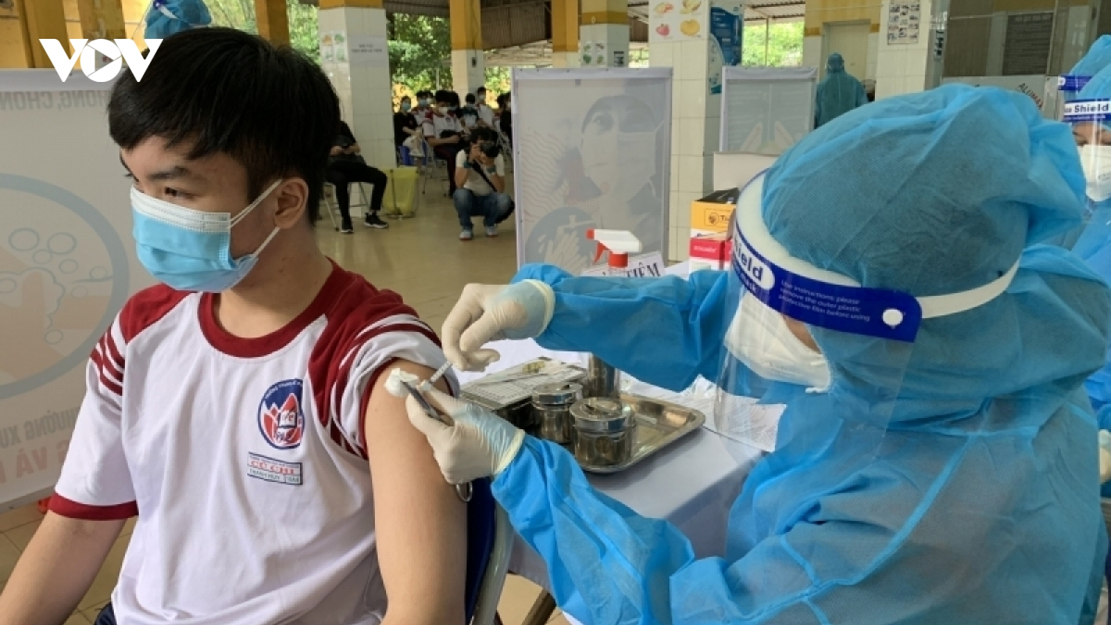 Tiêm vaccine COVID-19 cho trẻ em là quyền được tiêm chủng và để không bị lây nhiễm