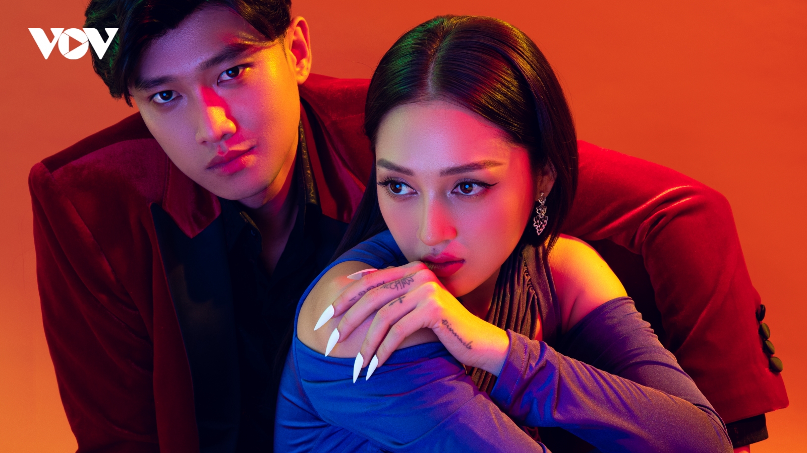 Quốc Trường và Bảo Anh tình tứ trong bộ hình Valentine