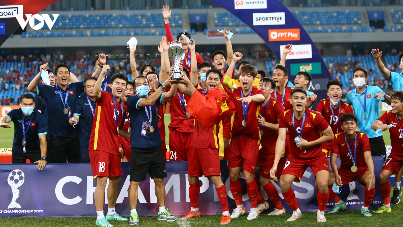 U23 Việt Nam chỉ có 2 cầu thủ lọt vào đội hình tiêu biểu giải U23 Đông Nam Á 2022