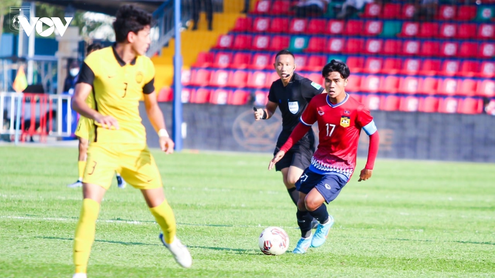 Kết quả U23 Đông Nam Á 2022: Lào thắng sốc Malaysia