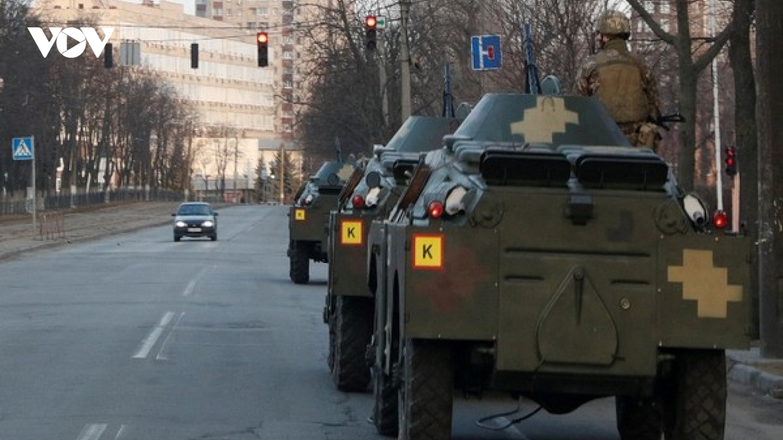 Quân đội Nga đã kiểm soát được thành phố Melitopol ở Đông Nam Ukraine