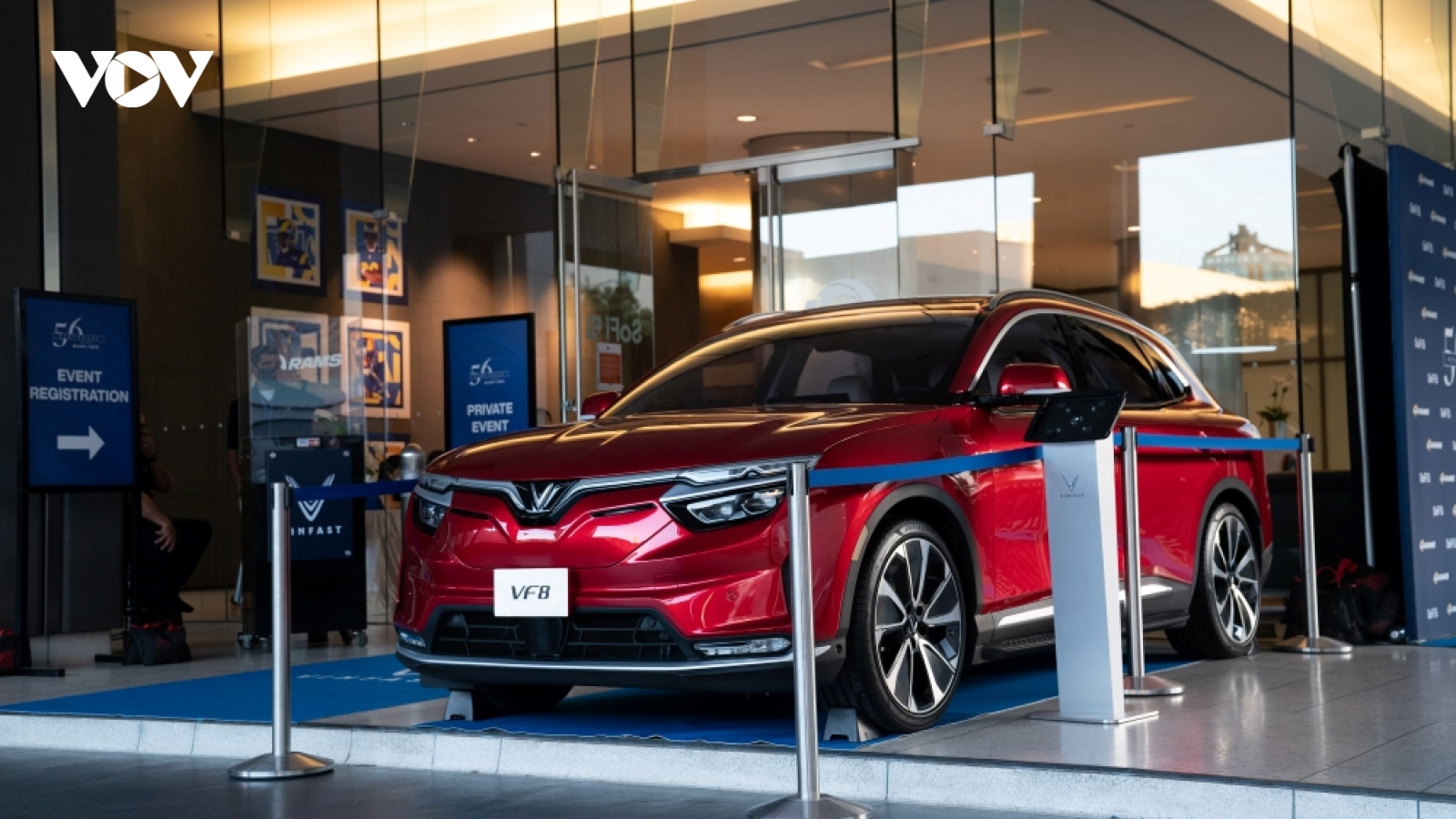 VinFast tổ chức roadshow ra mắt xe điện tại California