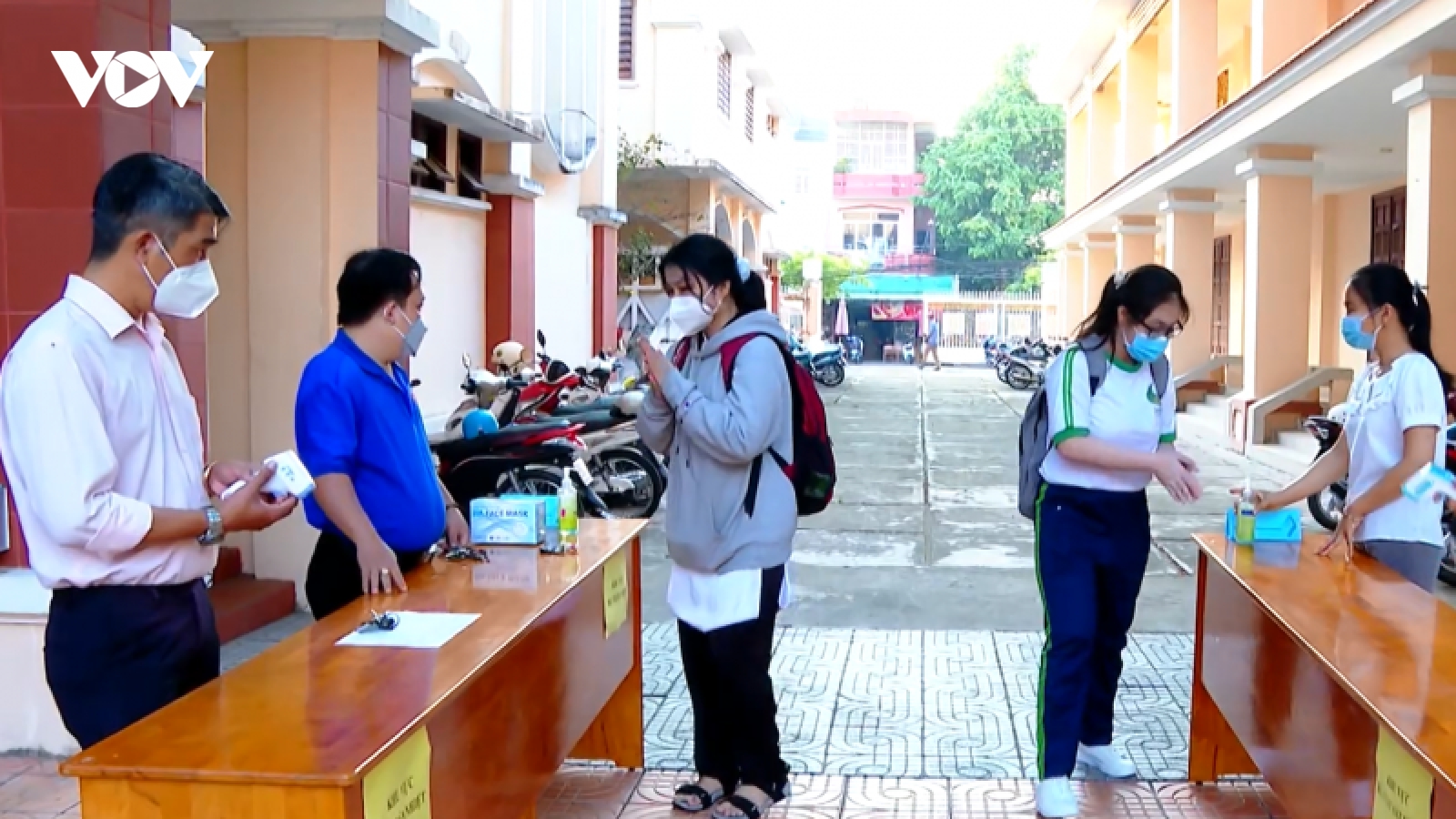 Phát hiện 10 F0 trong trường học ở tỉnh Vĩnh Long