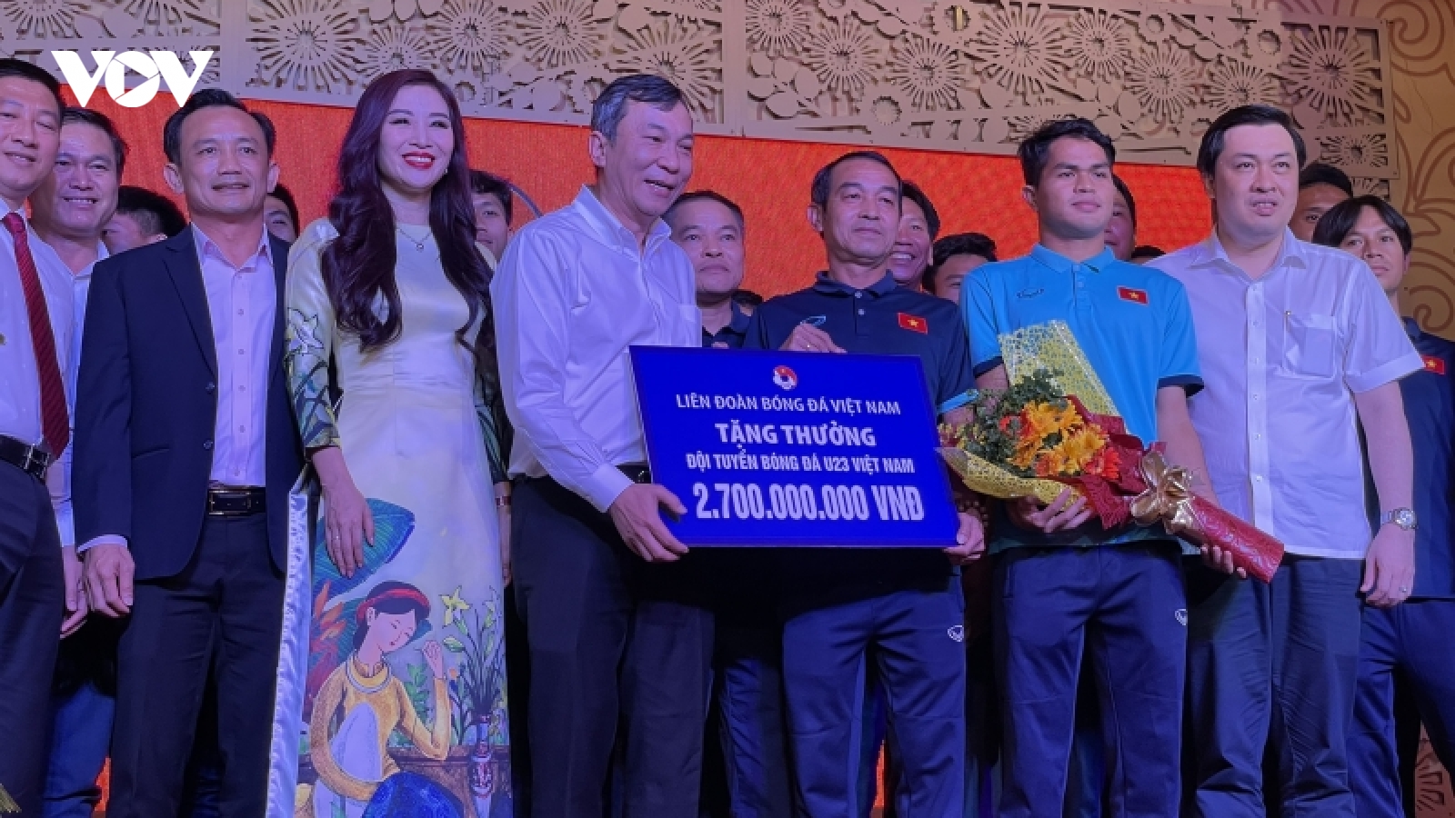 U23 Việt Nam được thưởng 3,8 tỷ đồng