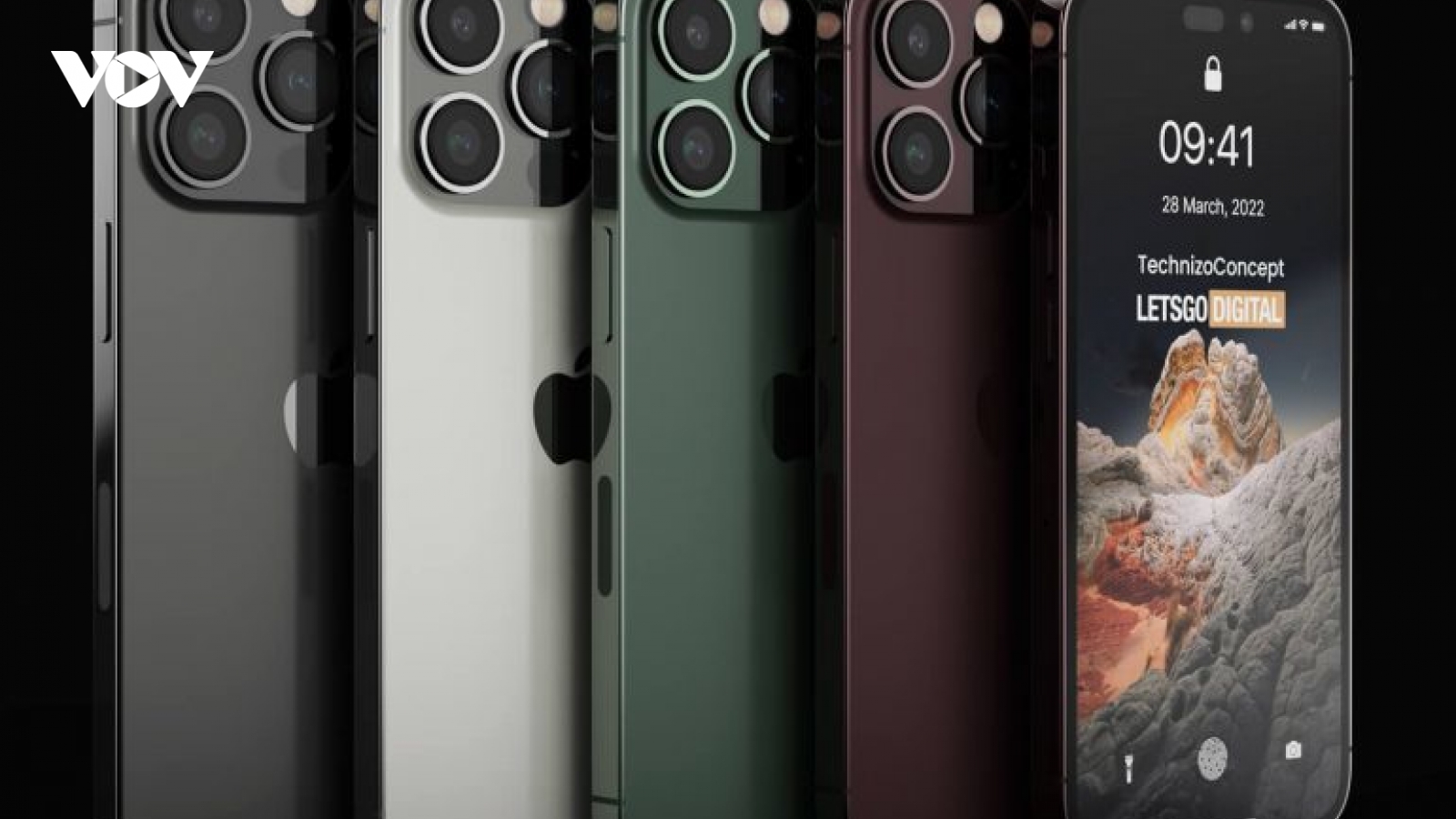Concept iPhone 14 Pro đẹp bất chấp camera lồi
