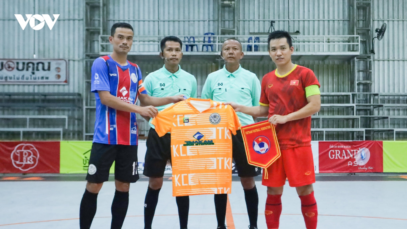 ĐT Futsal Việt Nam toàn hòa và thua trước các CLB Thái Lan