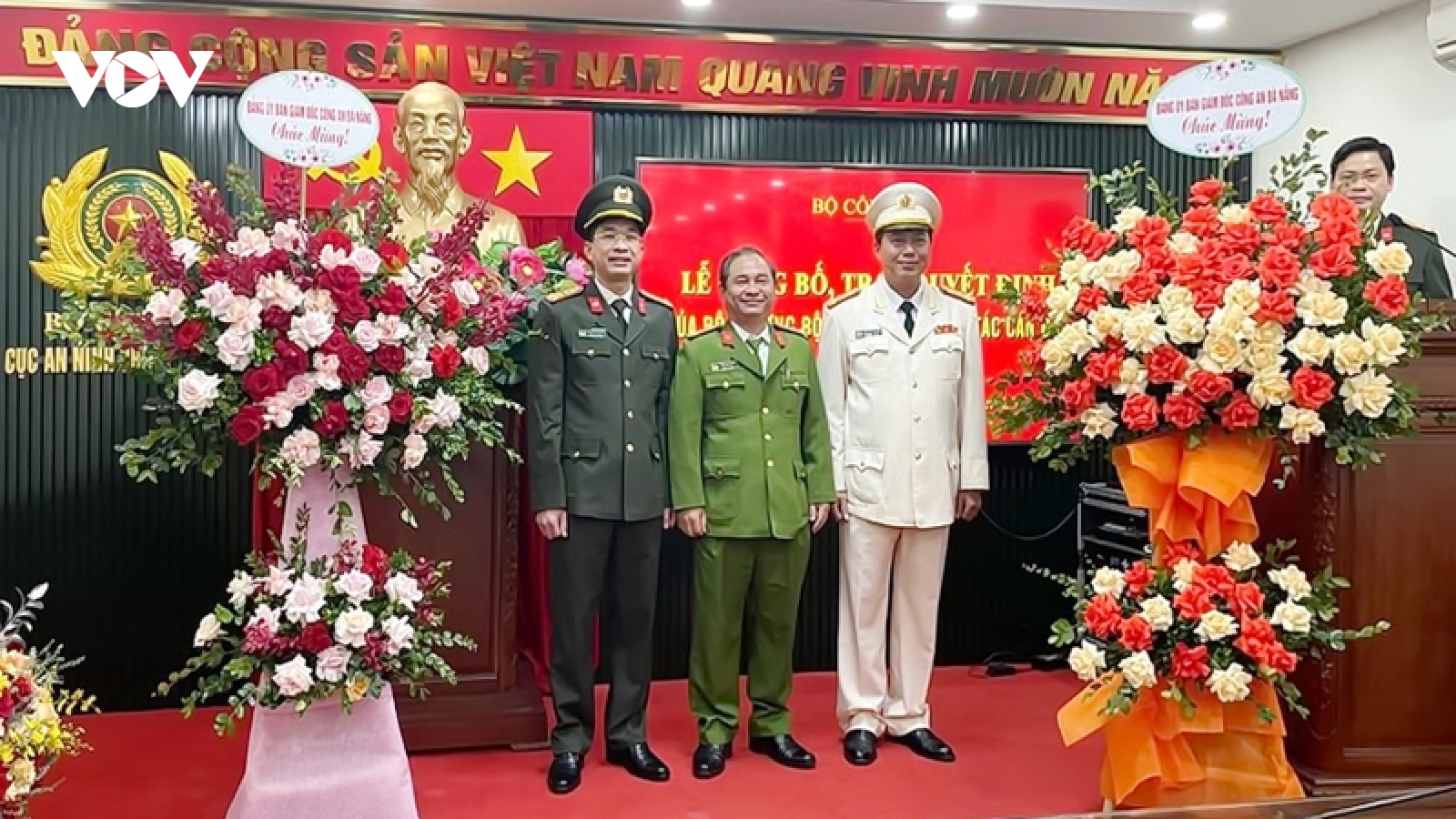Phó Giám đốc Công an Đà Nẵng giữ chức Phó Cục trưởng An ninh Chính trị nội bộ