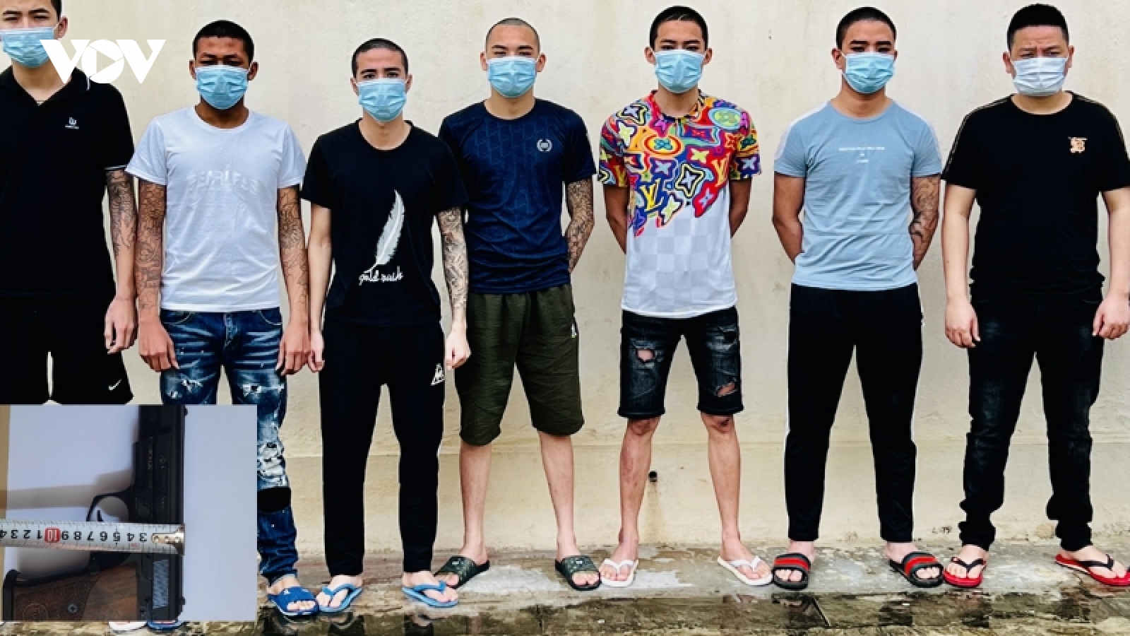 Thanh Hoá: Bắt giữ 7 đối tượng sử dụng súng, kiếm “hỗn chiến” trong đêm