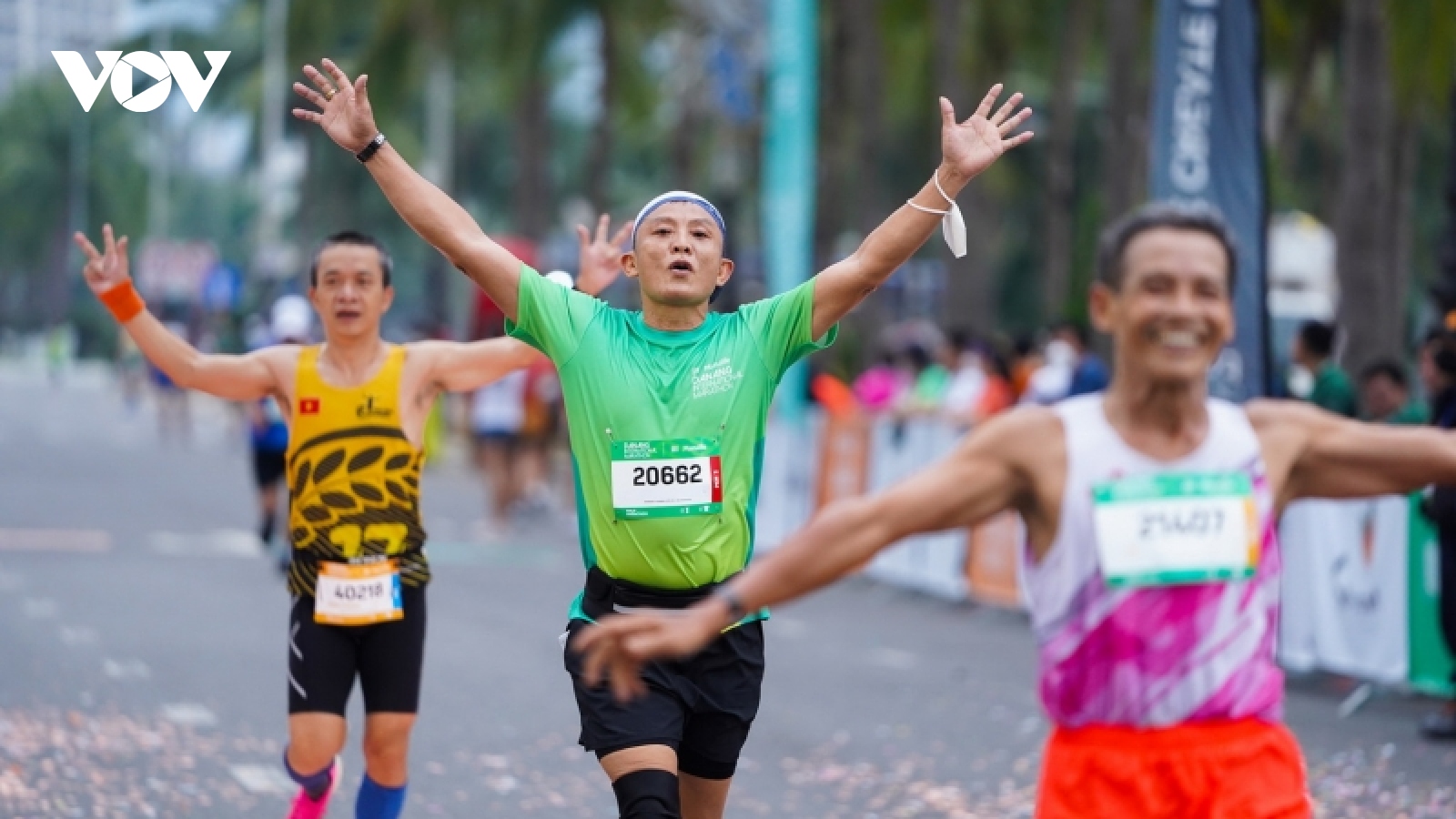Đường phố Đà Nẵng sôi động với 5.000 người tham gia giải Marathon quốc tế