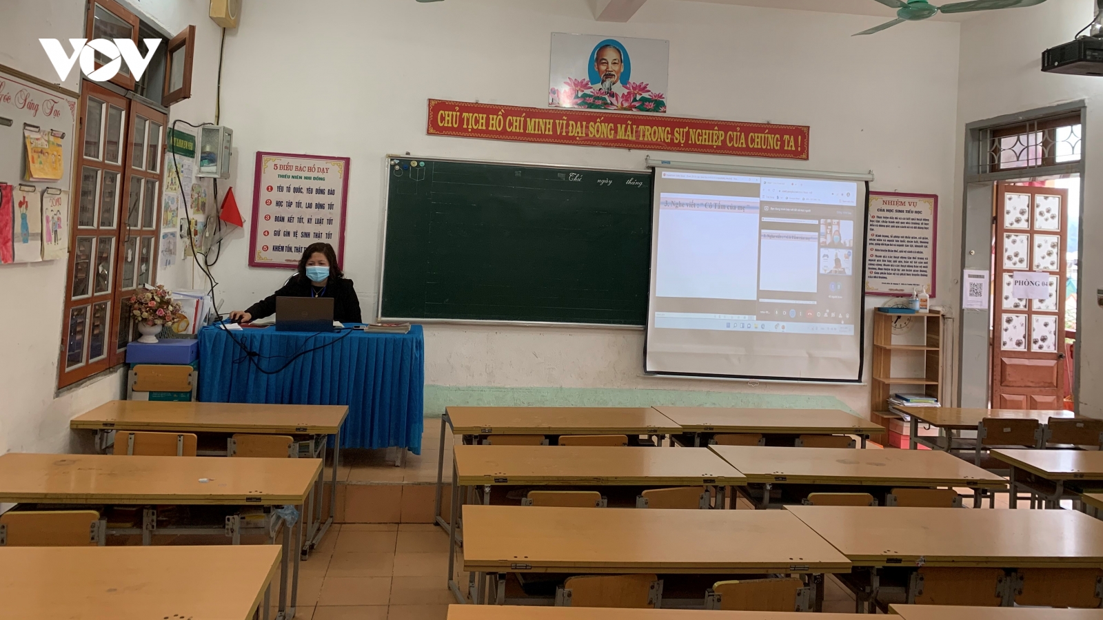 Thầy trò xoay sở dạy học "mùa" COVID-19 ở Sơn La