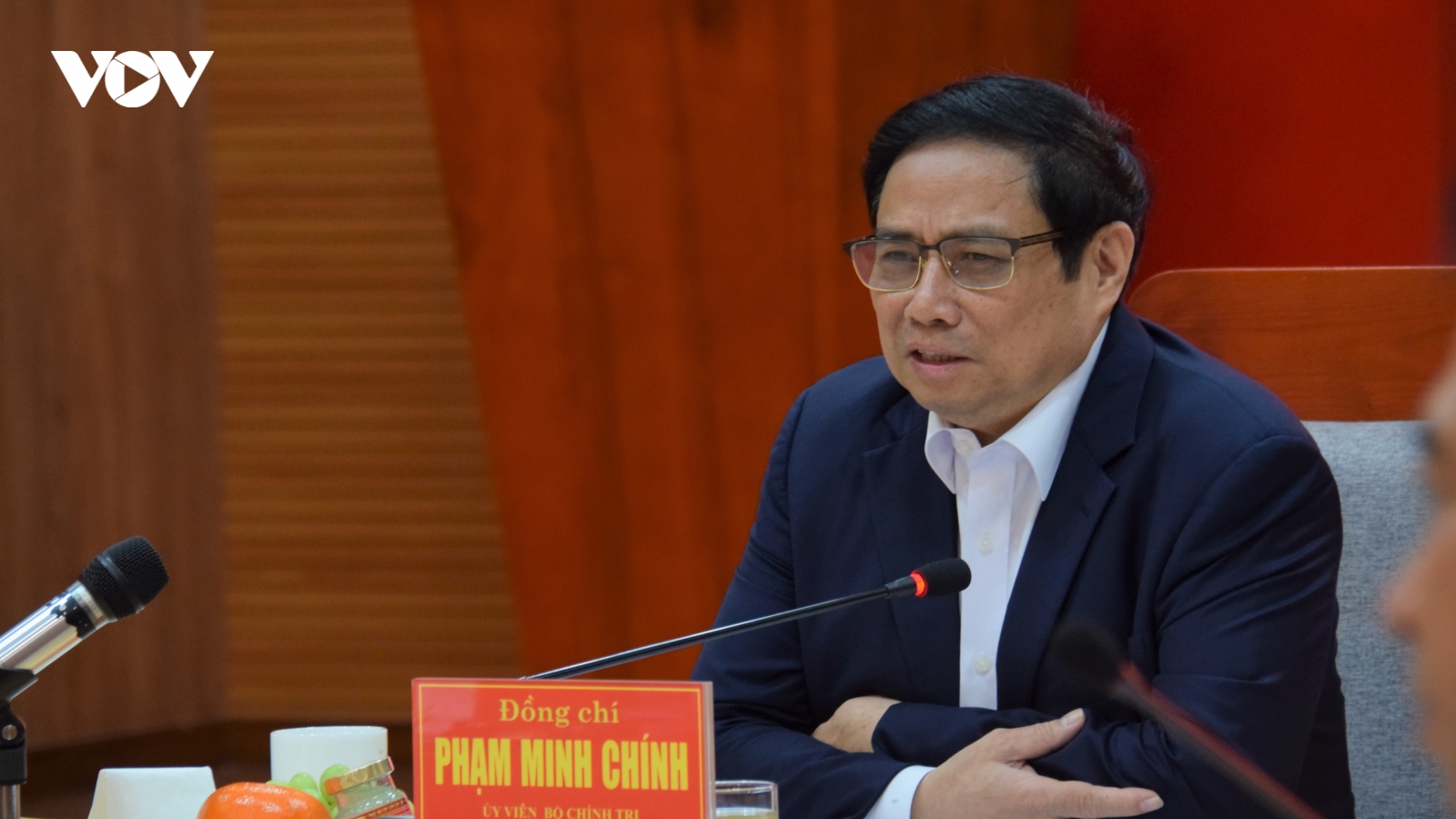 Thủ tướng Phạm Minh Chính làm việc với lãnh đạo chủ chốt tỉnh Khánh Hòa