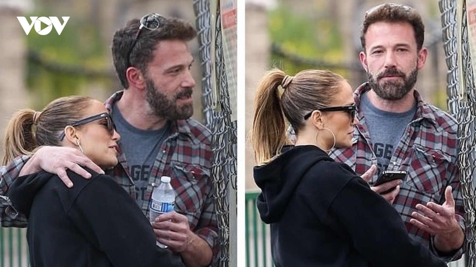 Jennifer Lopez tình tứ bên bạn trai khi đi xem con gái chơi bóng chày