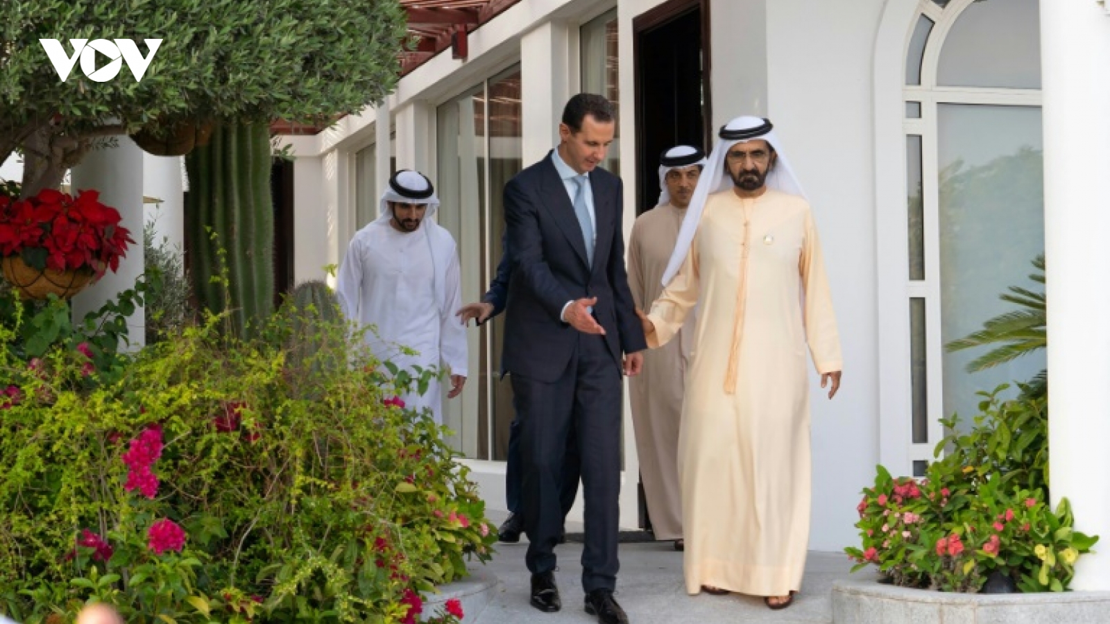 Tổng thống Syria bất ngờ thăm UAE