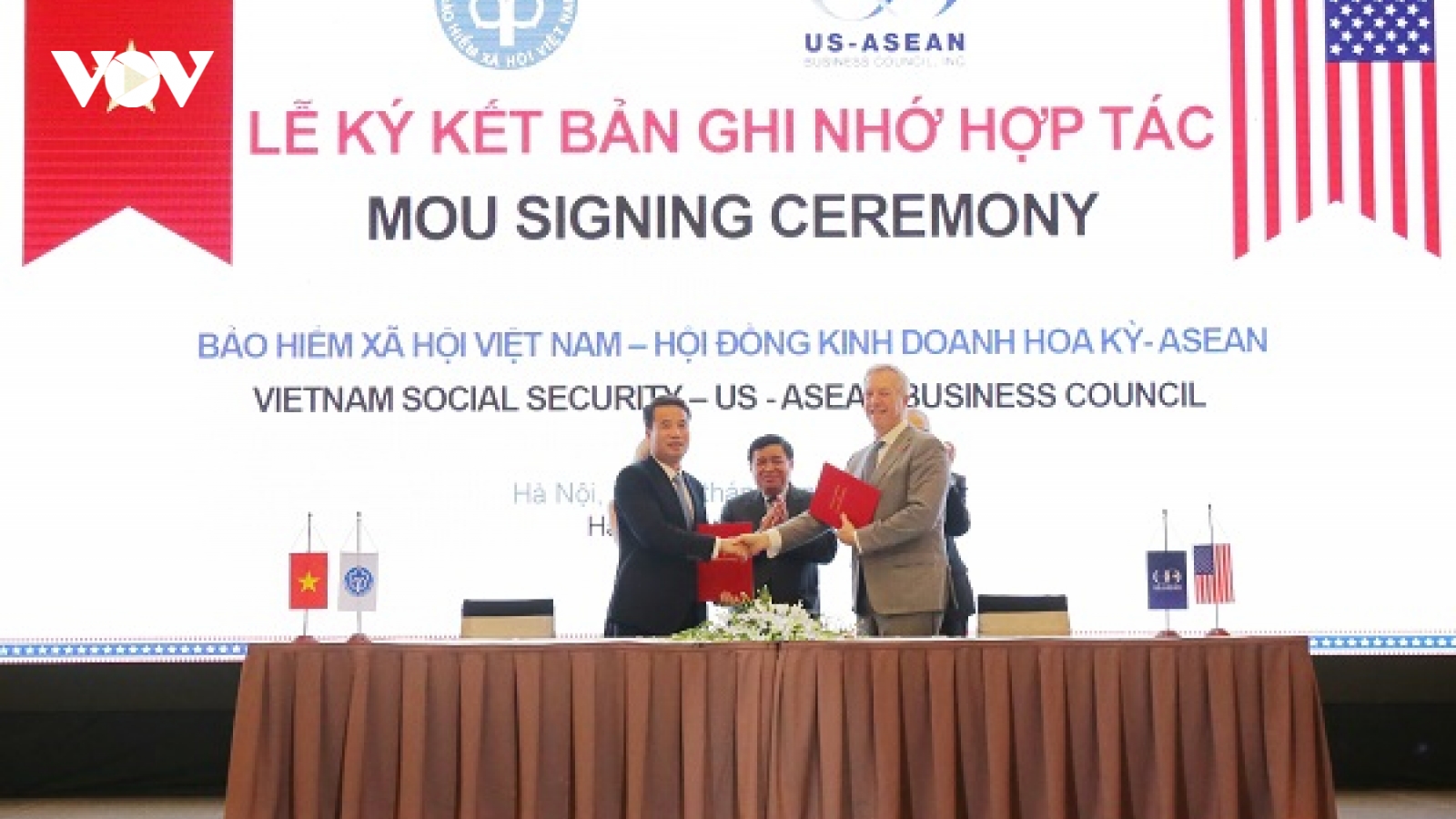 BHXH Việt Nam và Hội đồng Kinh doanh Hoa Kỳ-ASEAN ký hợp tác về BHYT