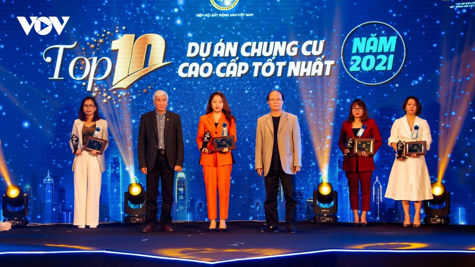 Sunshine Group giành hai giải thưởng lớn tại Lễ Vinh danh các thương hiệu Bất động sản
