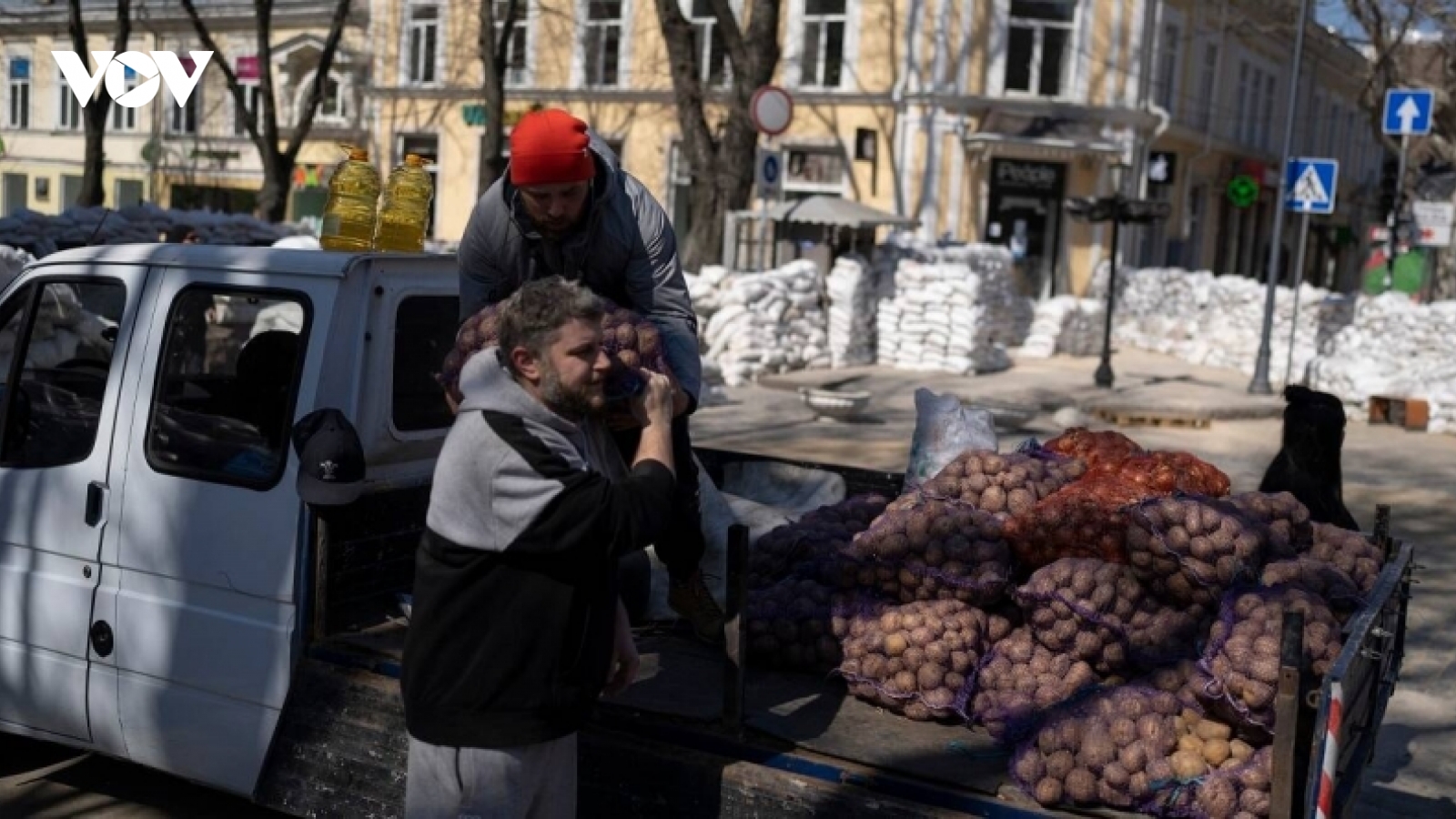 Ukraine xuất khẩu lô hàng ngũ cốc đầu tiên sang châu Âu