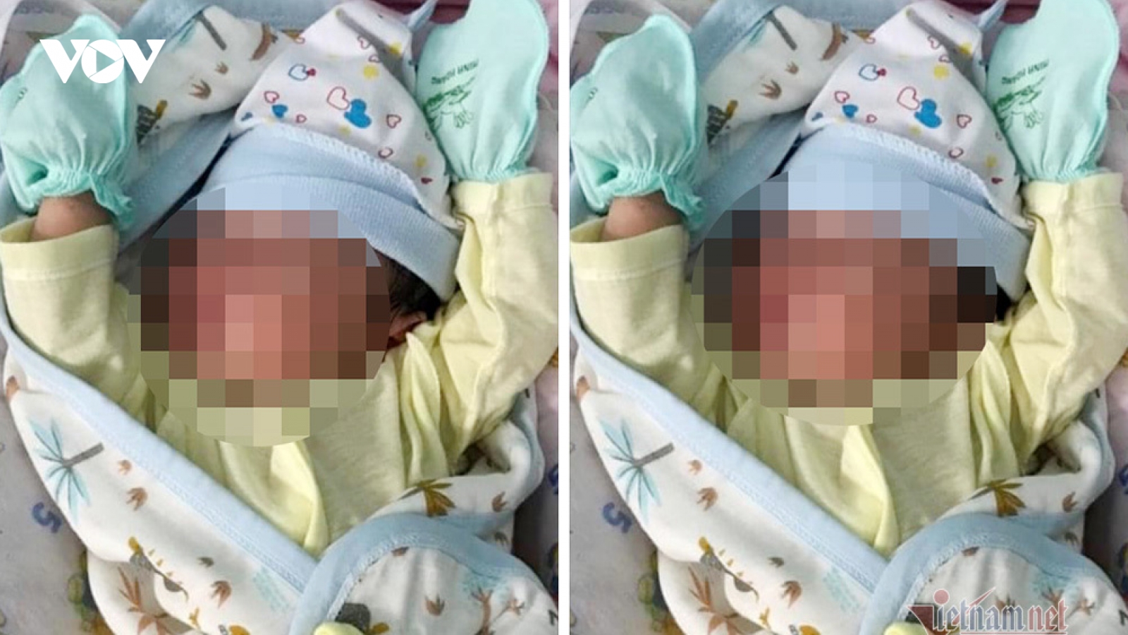 Bé gái sơ sinh bị bỏ rơi trước sảnh nhà thờ