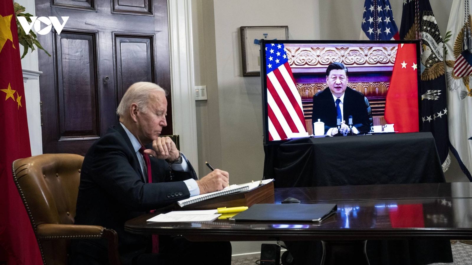 Tổng thống Mỹ Biden và Chủ tịch Trung Quốc thảo luận về tình hình Nga Ukraine