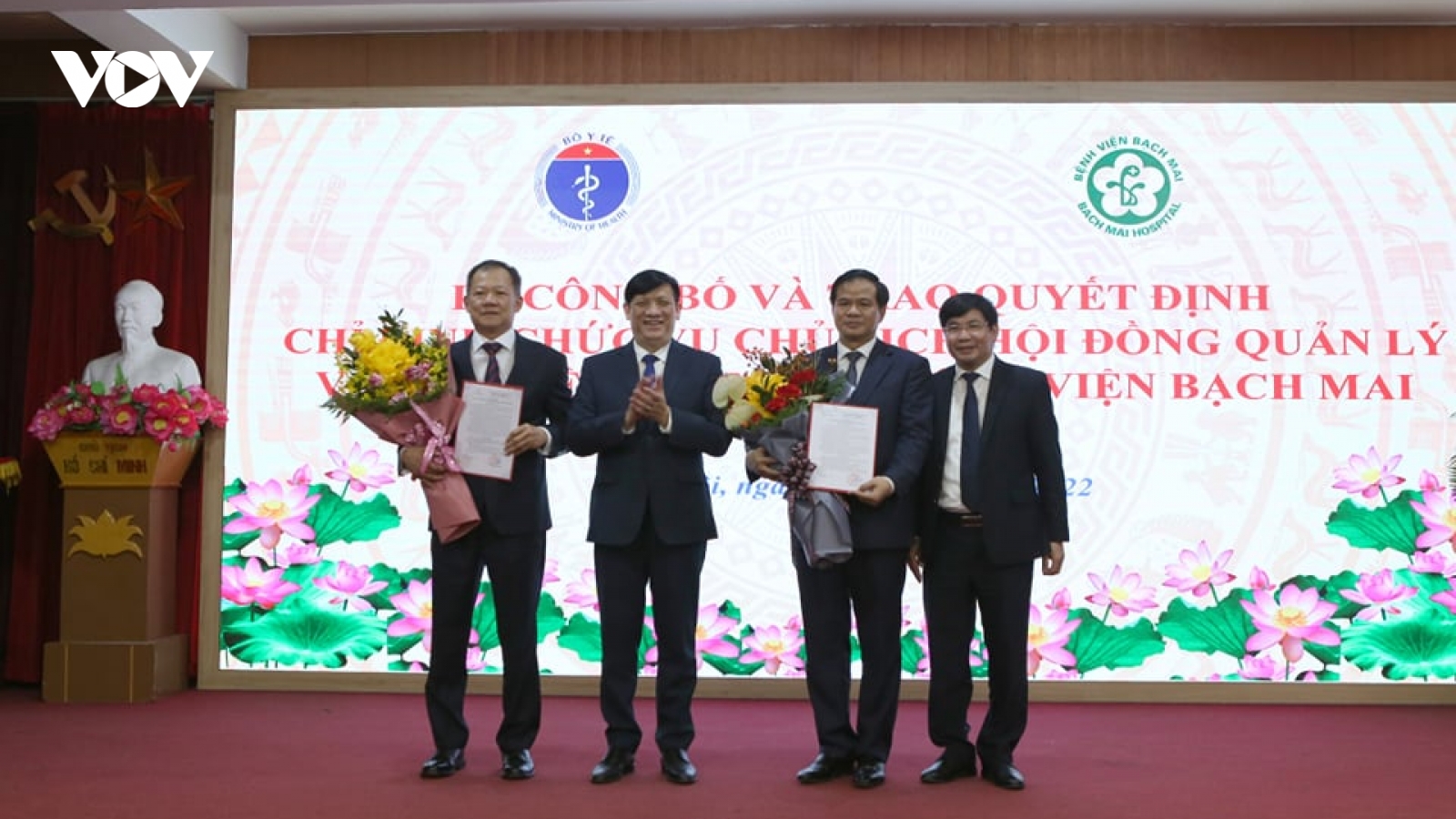Chỉ định Chủ tịch Hội đồng quản lý và bổ nhiệm Giám đốc Bệnh viện Bạch Mai