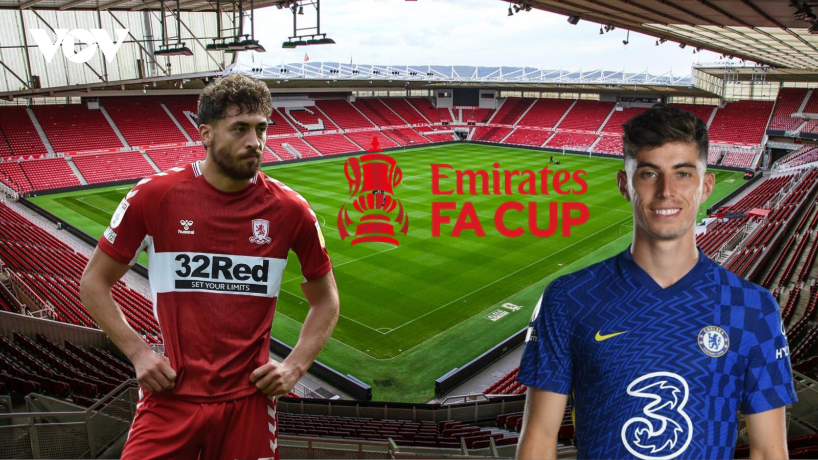 Dự đoán kết quả, đội hình xuất phát trận Middlesbrough - Chelsea