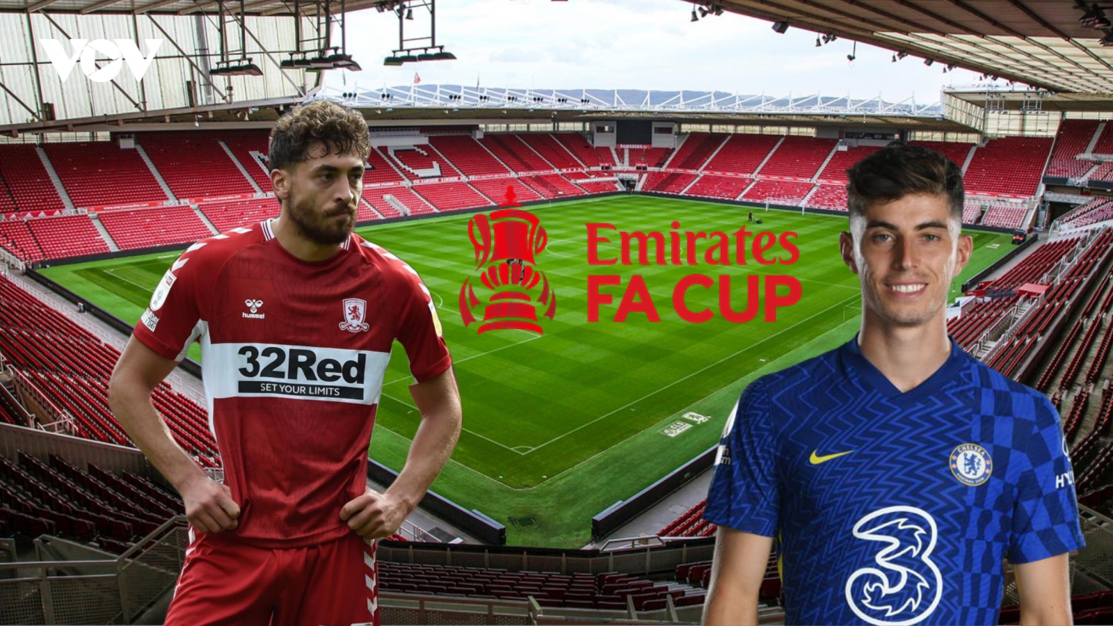 Dự đoán kết quả, đội hình xuất phát trận Middlesbrough - Chelsea