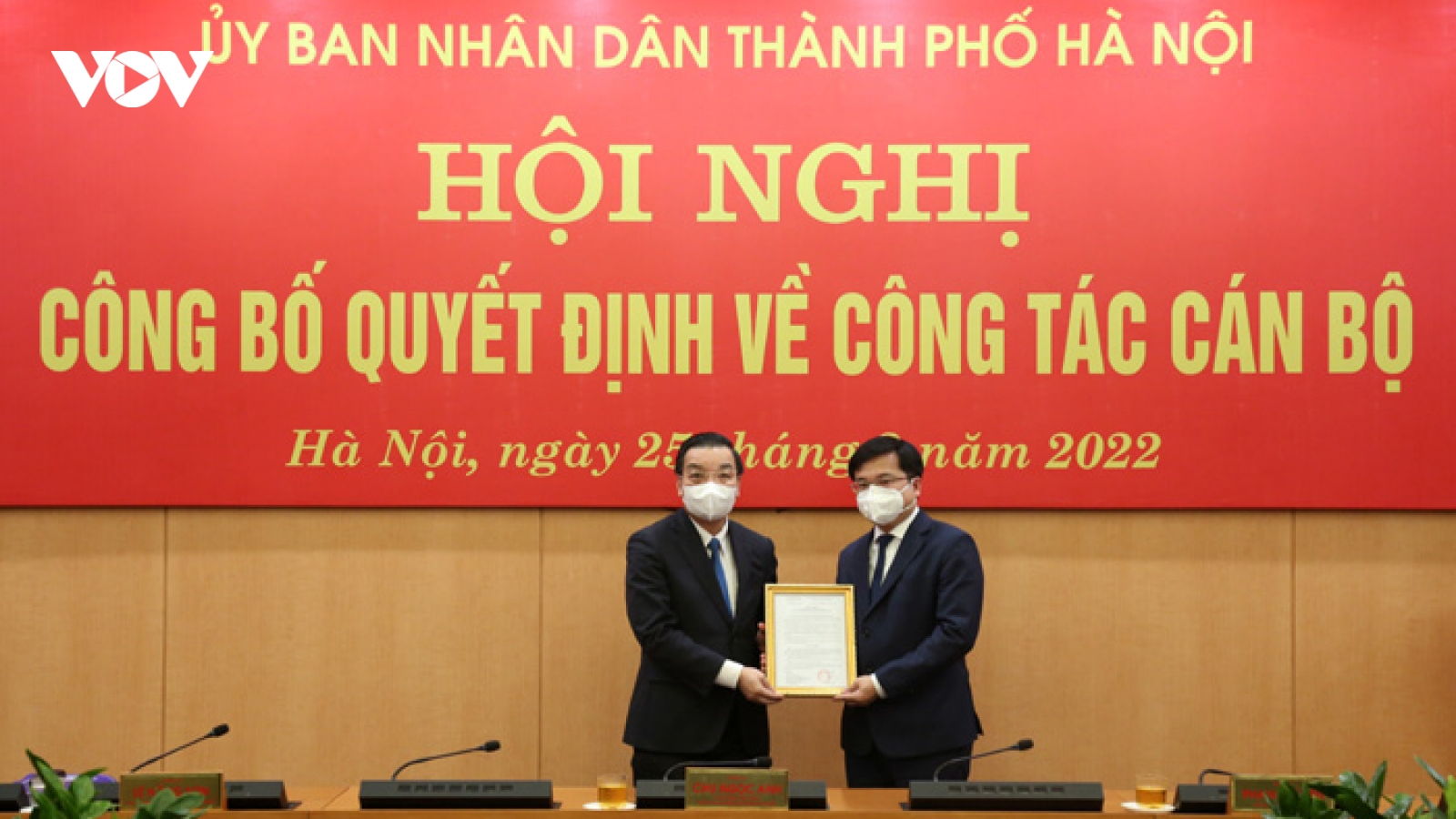 UBND thành phố Hà Nội có Chánh Văn phòng mới