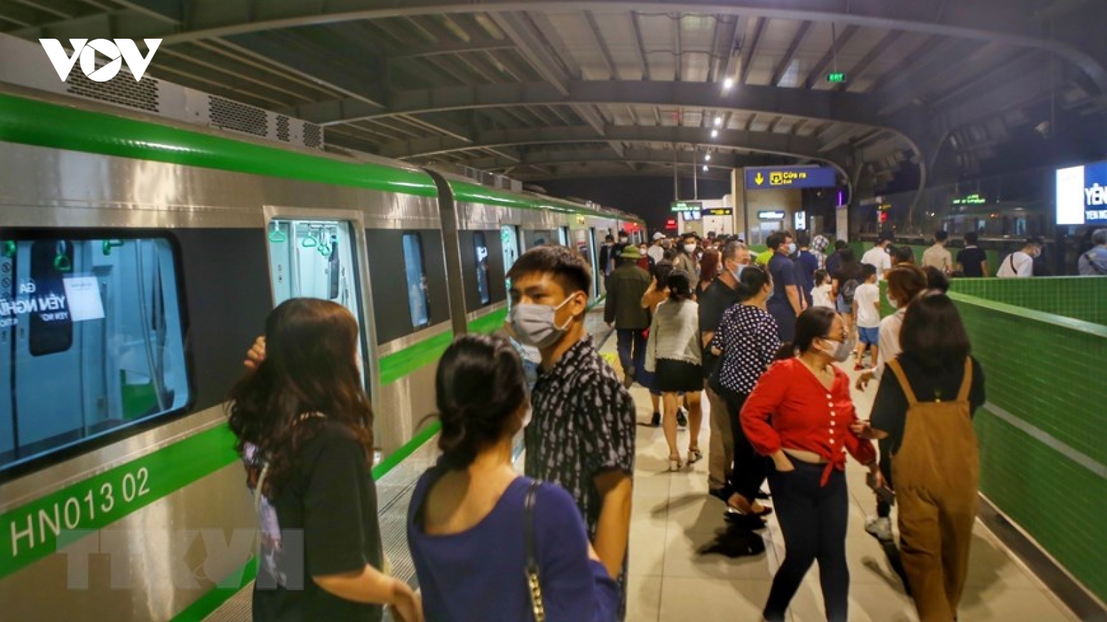 12 nhà ga đường sắt Cát Linh - Hà Đông đã có các tuyến buýt kết nối