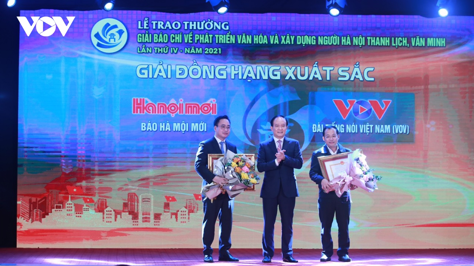 VOV đoạt Giải xuất sắc Giải báo chí của thành phố Hà Nội