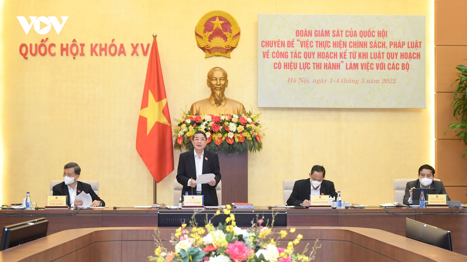 Đoàn Giám sát của Quốc hội làm việc với Bộ Công Thương về thực hiện Luật Quy hoạch