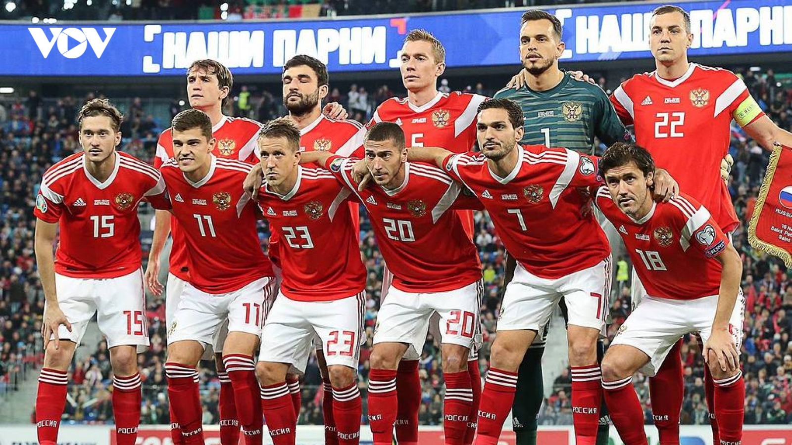 ĐT Nga chính thức bị loại khỏi World Cup 2022