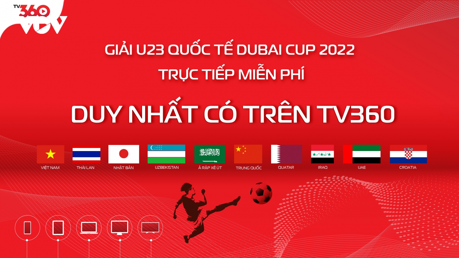 Viettel đã có bản quyền truyền hình U23 Dubai Cup