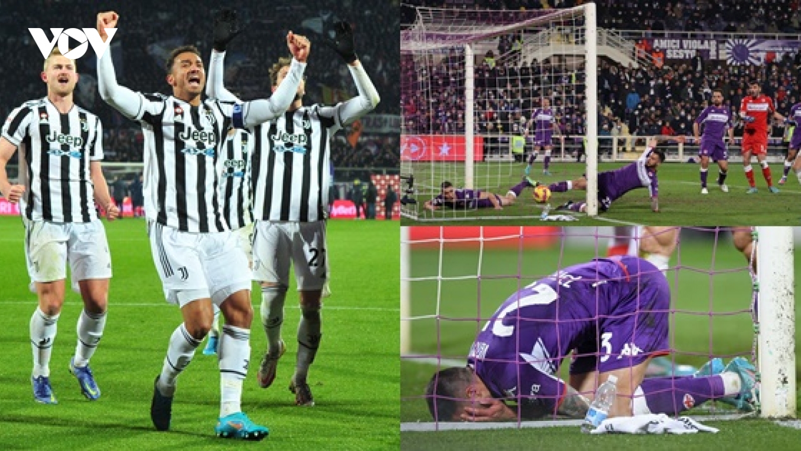 Pha đốt lưới nhà ở phút 90+1 khiến Fiorentina "ôm hận" trước Juventus