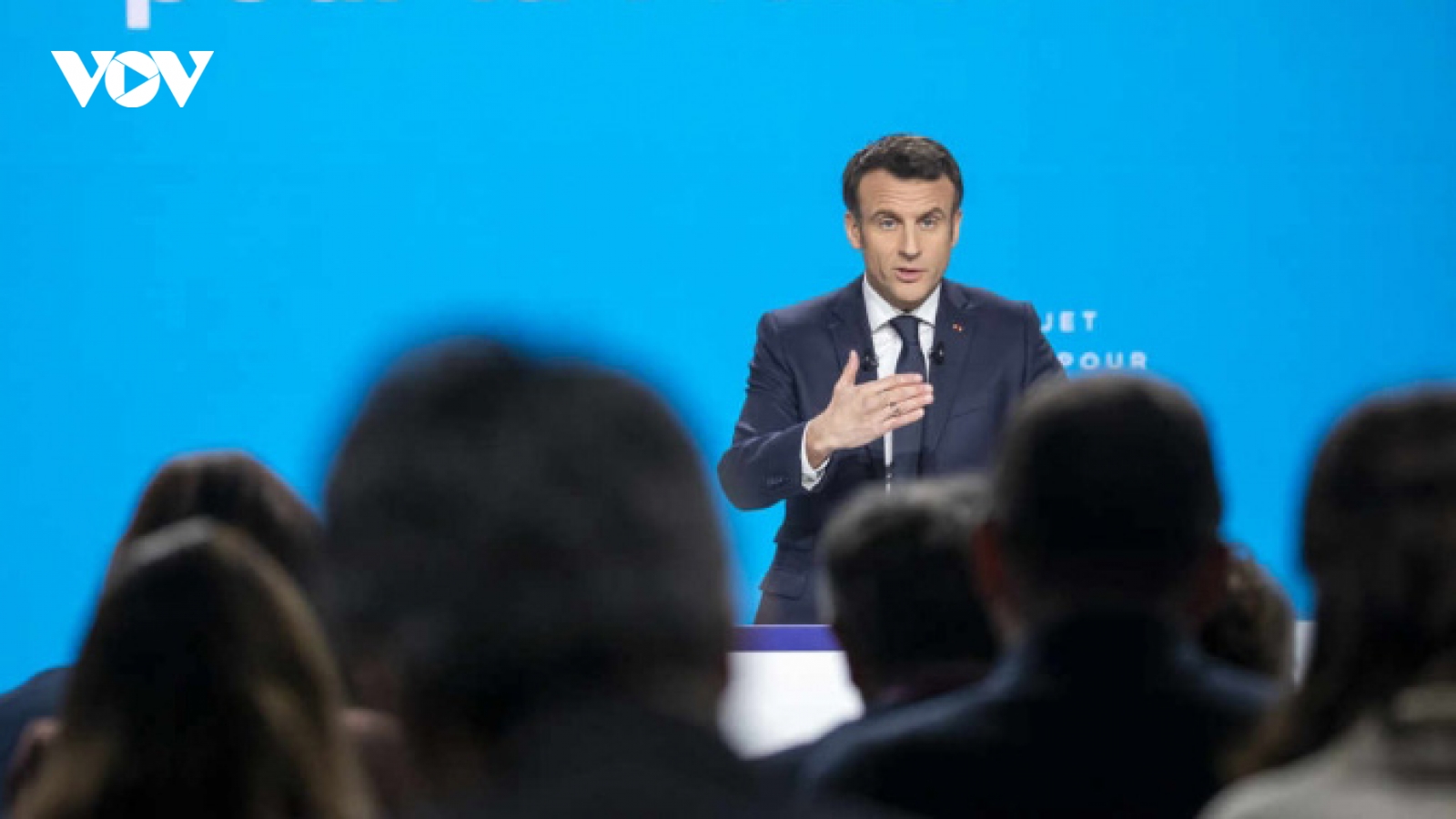 Bầu cử Pháp 2022: Tổng thống Macron công bố cương lĩnh tái tranh cử