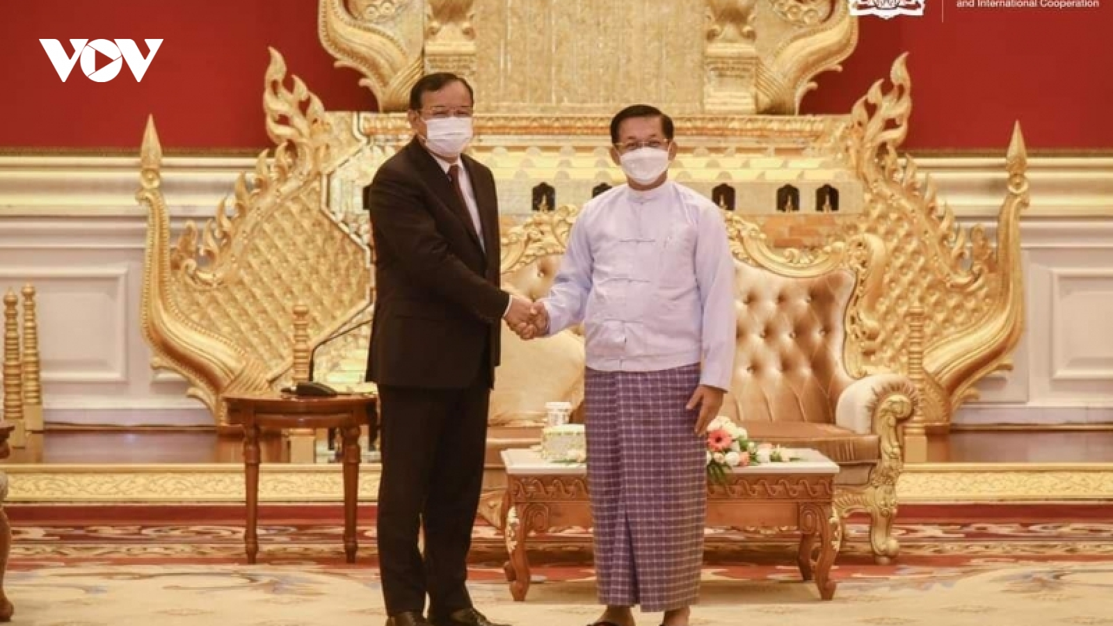 Đặc phái viên ASEAN về Myanmar gặp Thống tướng Min Aung Hlaing