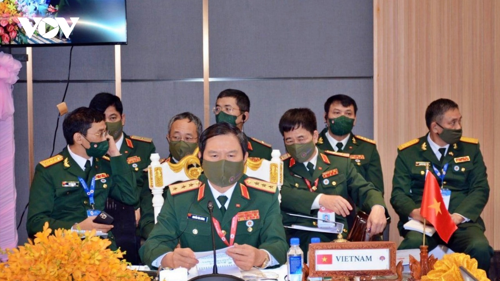 Thượng tướng Nguyễn Tân Cương dự Hội nghị Tư lệnh Lực lượng Quốc phòng các nước ASEAN
