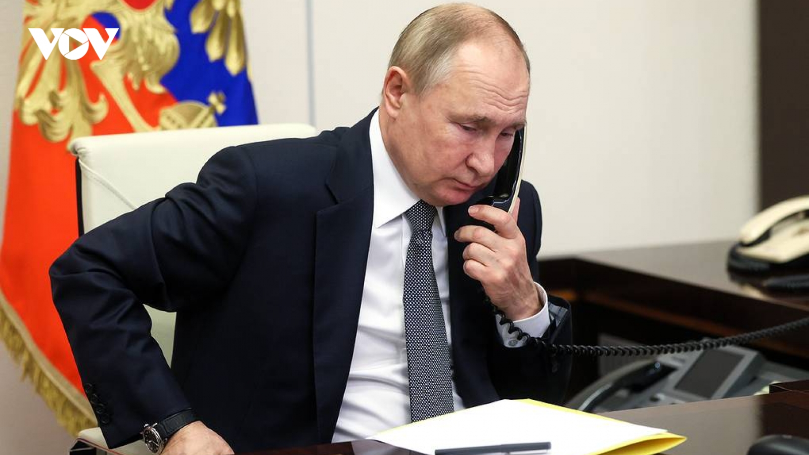 Tổng thống Putin điện đàm với lãnh đạo các nước châu Âu về tình hình Ukraine