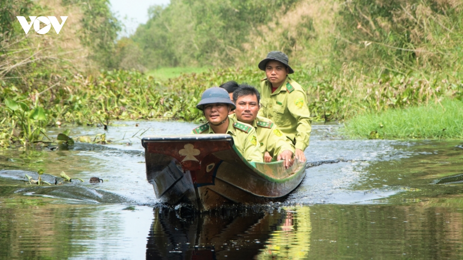 Vườn Quốc gia U Minh hạ tăng cường phòng cháy, chữa cháy rừng