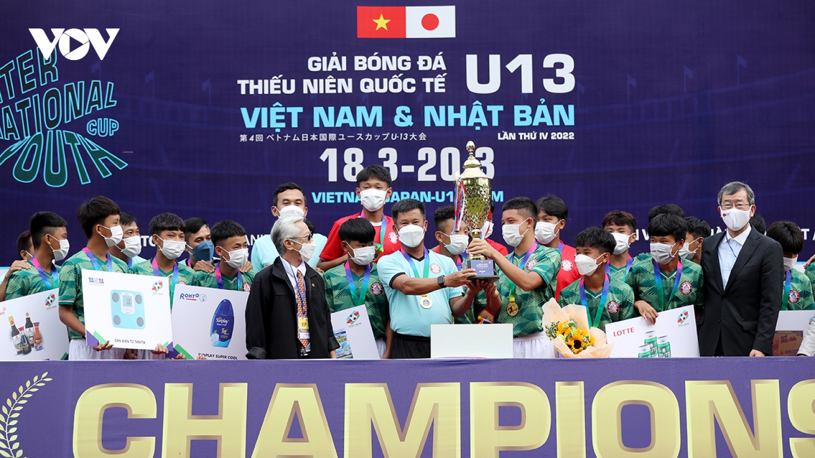 Giải U13 quốc tế Việt Nam – Nhật Bản khép lại bằng trận đấu mãn nhãn