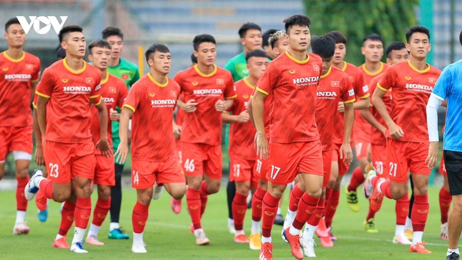 Danh sách U23 Việt Nam chuẩn bị cho U23 Quốc tế Dubai Cup 2022