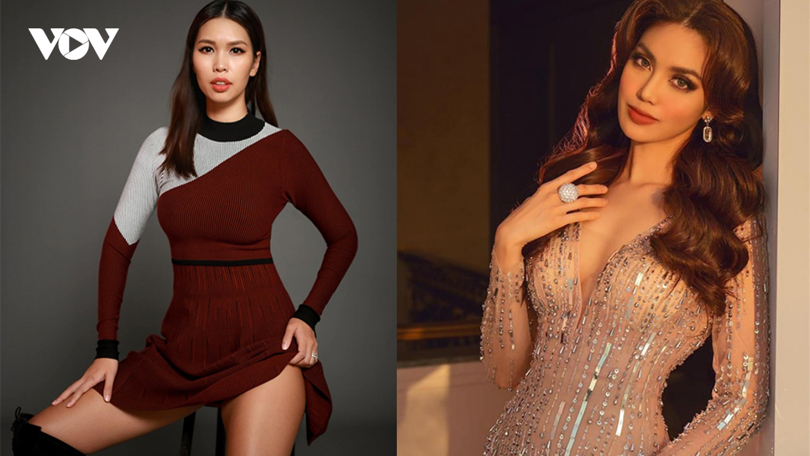 Lan Khuê, Hà Anh trình diễn trong show thời trang của NTK Nguyễn Minh Tuấn