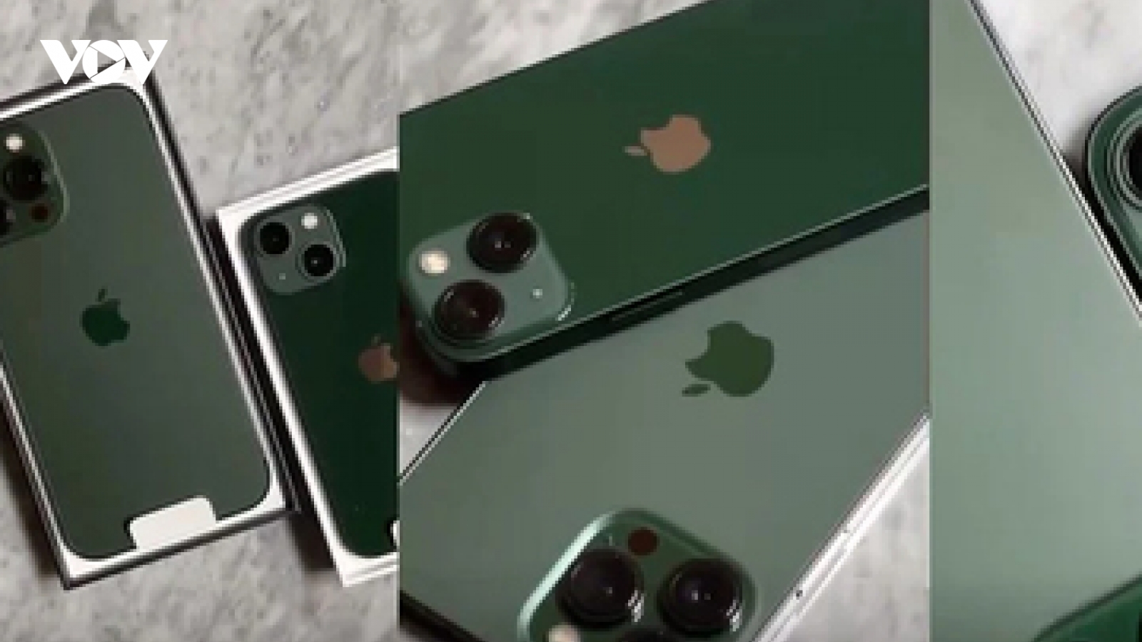 Cận cảnh iPhone 13 màu mới Green Alpine đẹp mê hồn