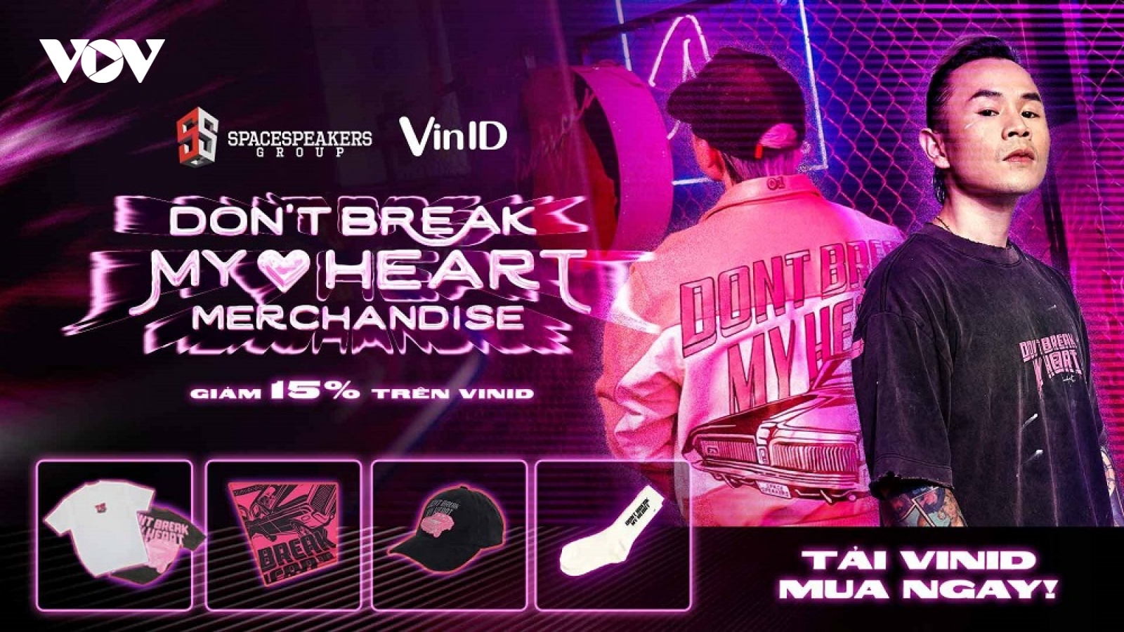 VinID hợp tác với Binz, độc quyền phân phối bộ sưu tập thời trang "Don’t Break My Heart"