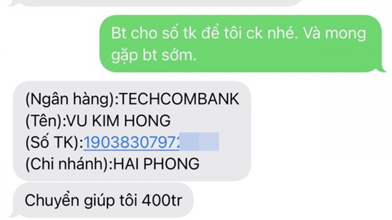 Mạo danh Bí thư Thành ủy Hải Phòng để lừa tiền